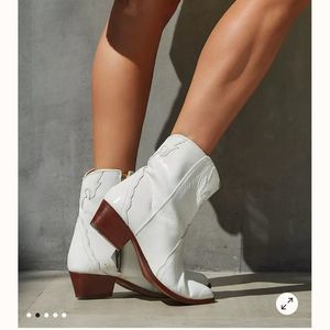 Free People New Frontier Western Boots NEW